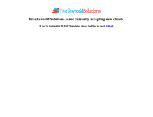 Tablet Screenshot of franksworld.org